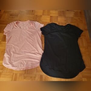 Head Two-Tone Pink and Black Tee
